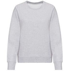 Awdis Womens/Ladies Heather Sweatshirt / Heather Grey